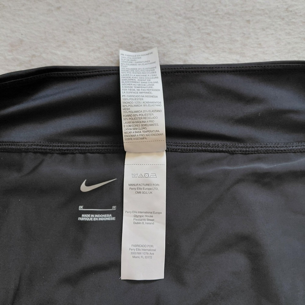 Nike Dri FIT Tennis Golf Skort Womens Black Size 2X NESS9253 Athletic NWT - Picture 4 of 9